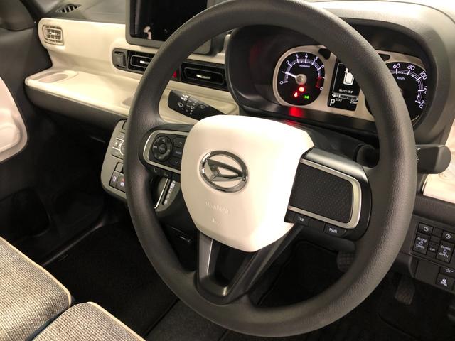 ムーヴキャンバスストライプスＧ　走行２５キロ／両側電動スライドドア一年保証・走行距離無制限　走行２５キロ　サイドエアバック　クリアランスソナー　オートライト　ＬＥＤヘッドライト　アイドリングストップ　ベンチシート　シートヒーター　両側電動スライドドア（埼玉県）の中古車