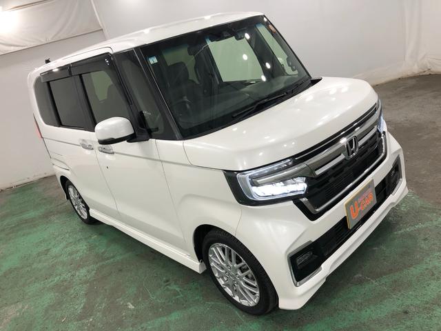 Ｎ−ＢＯＸカスタムＬターボ　走行４０３７８キロ／タイヤ４本交換／ＴＶレスナビ一年保証・走行距離無制限　走行４０３７８キロ　ブルートゥース　バックカメラ　ドラレコ　サイドエアバック　クリアランスソナー　ＬＥＤヘッドライト　シートヒーター　両側電動スライドドア（埼玉県）の中古車