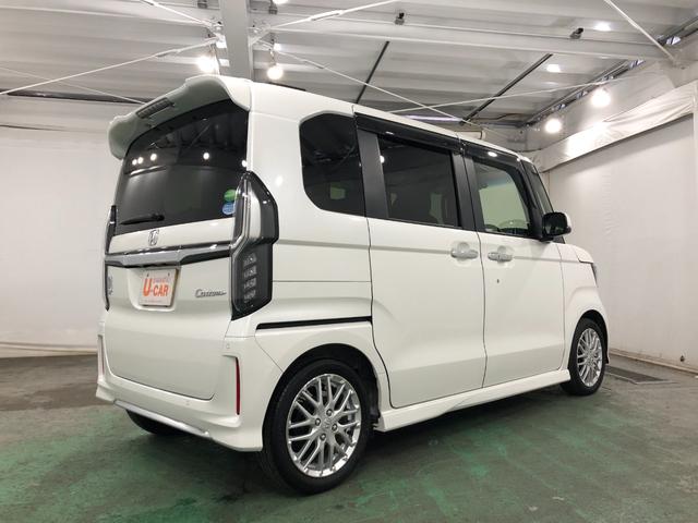 Ｎ−ＢＯＸカスタムＬターボ　走行４０３７８キロ／タイヤ４本交換／ＴＶレスナビ一年保証・走行距離無制限　走行４０３７８キロ　ブルートゥース　バックカメラ　ドラレコ　サイドエアバック　クリアランスソナー　ＬＥＤヘッドライト　シートヒーター　両側電動スライドドア（埼玉県）の中古車