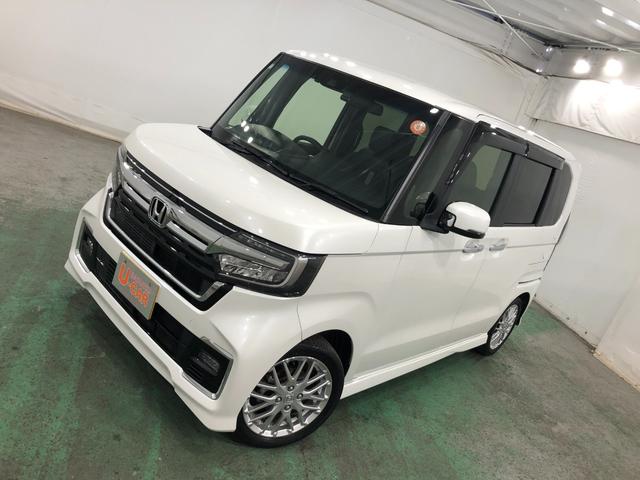 Ｎ−ＢＯＸカスタムＬターボ　走行４０３７８キロ／タイヤ４本交換／ＴＶレスナビ一年保証・走行距離無制限　走行４０３７８キロ　ブルートゥース　バックカメラ　ドラレコ　サイドエアバック　クリアランスソナー　ＬＥＤヘッドライト　シートヒーター　両側電動スライドドア（埼玉県）の中古車