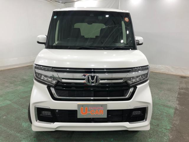 Ｎ−ＢＯＸカスタムＬターボ　走行４０３７８キロ／タイヤ４本交換／ＴＶレスナビ一年保証・走行距離無制限　走行４０３７８キロ　ブルートゥース　バックカメラ　ドラレコ　サイドエアバック　クリアランスソナー　ＬＥＤヘッドライト　シートヒーター　両側電動スライドドア（埼玉県）の中古車