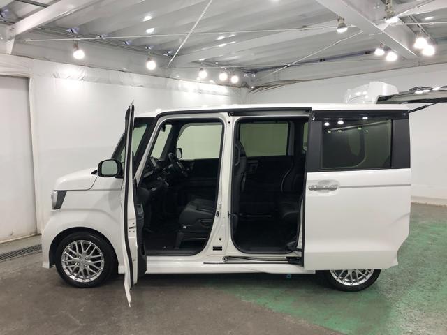 Ｎ−ＢＯＸカスタムＬターボ　走行４０３７８キロ／タイヤ４本交換／ＴＶレスナビ一年保証・走行距離無制限　走行４０３７８キロ　ブルートゥース　バックカメラ　ドラレコ　サイドエアバック　クリアランスソナー　ＬＥＤヘッドライト　シートヒーター　両側電動スライドドア（埼玉県）の中古車