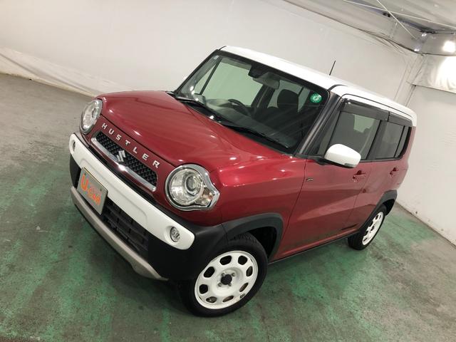 ハスラーＪスタイル　雹害／車検整備付／走行７３５７８キロ／ナビ１年保証距離無制限　走行距離７３５７８キロ　ワンセグナビ　バックカメラ　純正マット　オートライト　アイドリングストップ　シートヒーター　電動格納式ドアミラー　プッシュスタート　キーフリー（埼玉県）の中古車