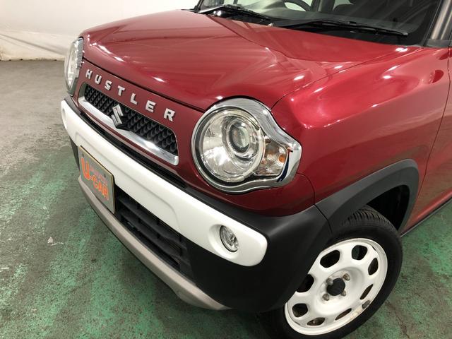 ハスラーＪスタイル　雹害／車検整備付／走行７３５７８キロ／ナビ１年保証距離無制限　走行距離７３５７８キロ　ワンセグナビ　バックカメラ　純正マット　オートライト　アイドリングストップ　シートヒーター　電動格納式ドアミラー　プッシュスタート　キーフリー（埼玉県）の中古車