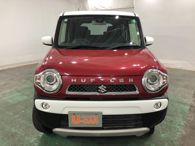 ハスラーＪスタイル　雹害／車検整備付／走行７３５７８キロ／ナビ１年保証距離無制限　走行距離７３５７８キロ　ワンセグナビ　バックカメラ　純正マット　オートライト　アイドリングストップ　シートヒーター　電動格納式ドアミラー　プッシュスタート　キーフリー（埼玉県）の中古車