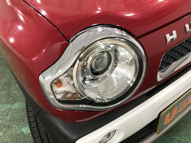 ハスラーＪスタイル　雹害／車検整備付／走行７３５７８キロ／ナビ１年保証距離無制限　走行距離７３５７８キロ　ワンセグナビ　バックカメラ　純正マット　オートライト　アイドリングストップ　シートヒーター　電動格納式ドアミラー　プッシュスタート　キーフリー（埼玉県）の中古車