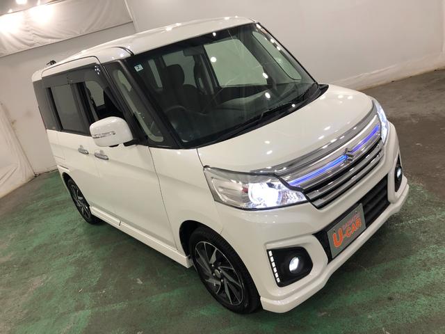 スペーシアカスタムＸＳ　走行７１０３８キロ／ディスプレイオーディオ／全周囲カメ一年保証・走行距離無制限　走行７１０３８キロ　ディスプレイオーディオ　ブルートゥース　全周囲カメラ　オートライト　ＬＥＤヘッドライト　ベンチシート　シートヒーター　両側電動スライドドア（埼玉県）の中古車