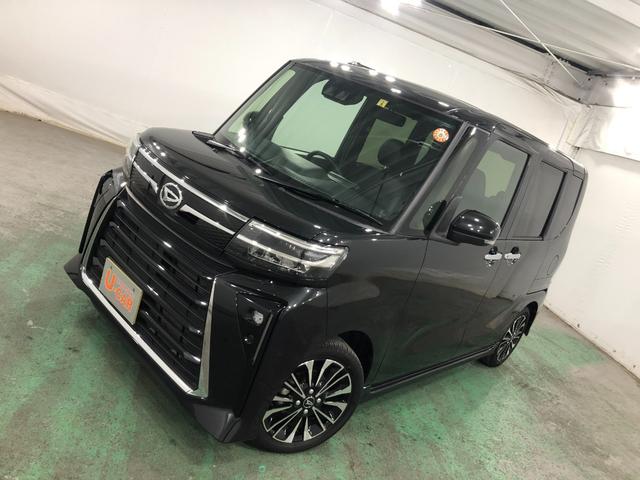 タントカスタムＲＳ　走行３７１２０キロ／新品ナビ／バックカメラ一年保証・走行距離無制限　走行３７１２０キロ　フルセグナビ　ブルートゥース　バックカメラ　クリアランスソナー　オートライト　シートヒーター　両側電動スライドドア（埼玉県）の中古車