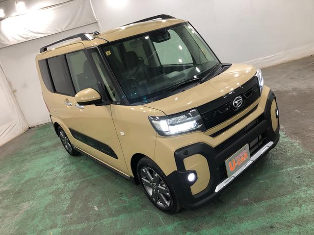 タントファンクロスターボ　走行４８９０４キロ／両側電動スライドドア一年保証・走行距離無制限　走行４８９０４キロ　サイドエアバック　クリアランスソナー　オートライト　ＬＥＤヘッドライト　シートヒーター　両側電動スライドドア（埼玉県）の中古車