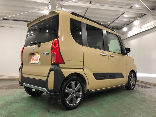 タントファンクロスターボ　走行４８９０４キロ／両側電動スライドドア一年保証・走行距離無制限　走行４８９０４キロ　サイドエアバック　クリアランスソナー　オートライト　ＬＥＤヘッドライト　シートヒーター　両側電動スライドドア（埼玉県）の中古車