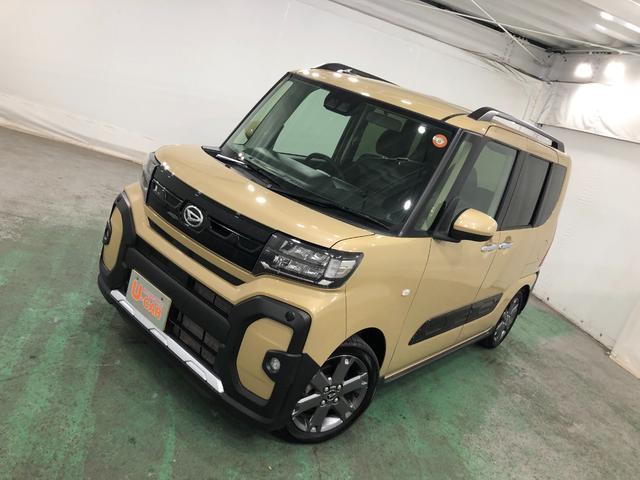 タントファンクロスターボ　走行４８９０４キロ／両側電動スライドドア一年保証・走行距離無制限　走行４８９０４キロ　サイドエアバック　クリアランスソナー　オートライト　ＬＥＤヘッドライト　シートヒーター　両側電動スライドドア（埼玉県）の中古車