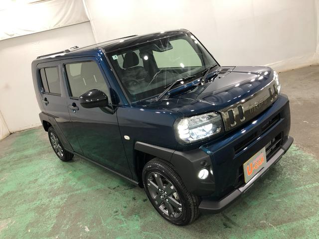 タフトＧ　ダーククロムベンチャー　新品ナビ／走行３０９８キロ１年保証距離無制限　走行距離３０９８キロ　フルセグナビ　バックカメラ　ブルートゥース　純正マット　サイドエアバッグ　ＬＥＤヘッドランプ　アイドリングストップ　シートヒーター　オート格納式ドアミラー（埼玉県）の中古車