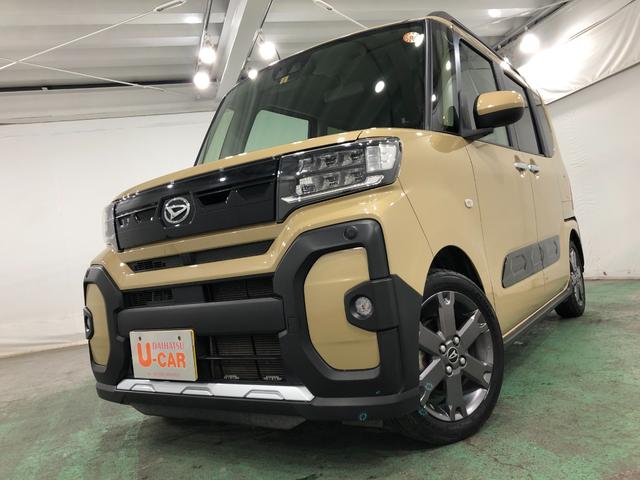 タントファンクロスターボ　走行８３９９１キロ／シートヒーター一年保証・走行距離無制限　走行８３９９１キロ　サイドエアバック　クリアランスソナー　ＬＥＤヘッドライト　ベンチシート　シートヒーター　両側電動スライドドア（埼玉県）の中古車