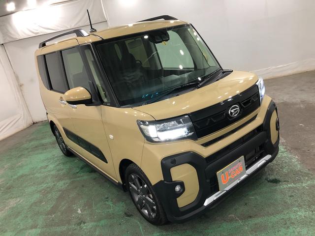 タントファンクロスターボ　走行８３９９１キロ／シートヒーター一年保証・走行距離無制限　走行８３９９１キロ　サイドエアバック　クリアランスソナー　ＬＥＤヘッドライト　ベンチシート　シートヒーター　両側電動スライドドア（埼玉県）の中古車