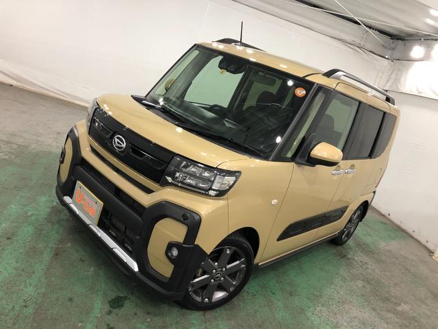 タントファンクロスターボ　走行８３９９１キロ／シートヒーター一年保証・走行距離無制限　走行８３９９１キロ　サイドエアバック　クリアランスソナー　ＬＥＤヘッドライト　ベンチシート　シートヒーター　両側電動スライドドア（埼玉県）の中古車