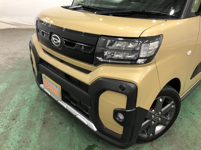 タントファンクロスターボ　走行８３９９１キロ／シートヒーター一年保証・走行距離無制限　走行８３９９１キロ　サイドエアバック　クリアランスソナー　ＬＥＤヘッドライト　ベンチシート　シートヒーター　両側電動スライドドア（埼玉県）の中古車