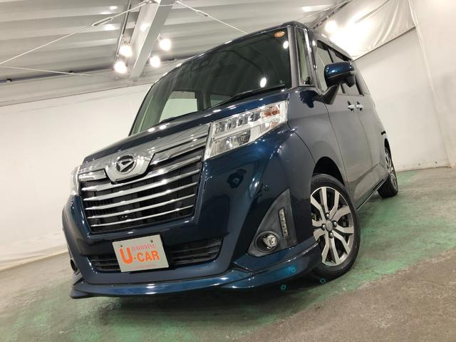 トールカスタムＧ　ターボ　ＳＡIII　走行５０８２５キロ／純正ナビ１年保証距離無制限　走行距離５０８２５キロ　純正フルセグナビ　バックカメラ　ブルートゥース　ドラレコ　純正マット　ＬＥＤヘッドランプ　アイドリングストップ　シートヒーター　両側電動スライドドア（埼玉県）の中古車