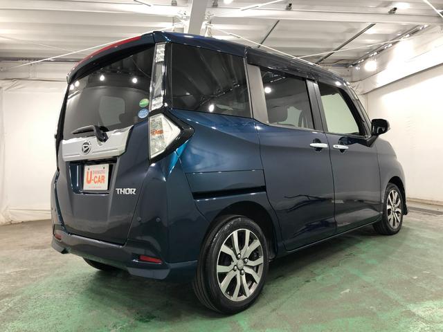 トールカスタムＧ　ターボ　ＳＡIII　走行５０８２５キロ／純正ナビ１年保証距離無制限　走行距離５０８２５キロ　純正フルセグナビ　バックカメラ　ブルートゥース　ドラレコ　純正マット　ＬＥＤヘッドランプ　アイドリングストップ　シートヒーター　両側電動スライドドア（埼玉県）の中古車