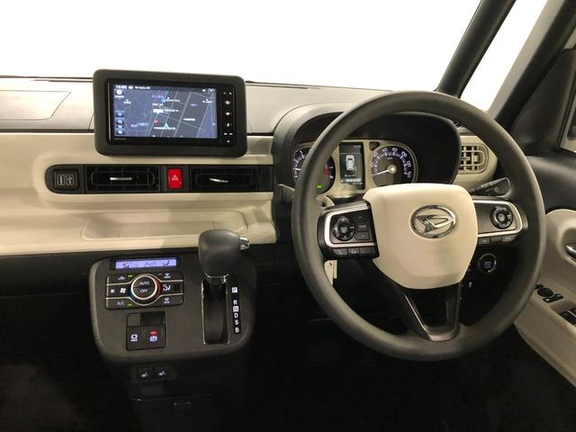 ムーヴキャンバスストライプスGターボ 走行8695キロ/純正ナビ/ドラレコ1年保証距離無制限 走行距離8695キロ 純正フルセグナビ バックカメラ ドラレコ 純正マット サイドエアバッグ LEDヘッドランプ アイドリングストップ シートヒーター 両側電動スライドドア(埼玉県)の中古車