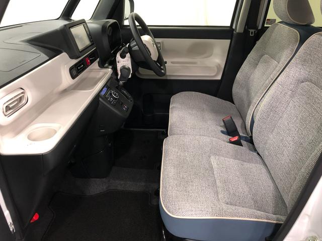 ムーヴキャンバスストライプスGターボ 走行8695キロ/純正ナビ/ドラレコ1年保証距離無制限 走行距離8695キロ 純正フルセグナビ バックカメラ ドラレコ 純正マット サイドエアバッグ LEDヘッドランプ アイドリングストップ シートヒーター 両側電動スライドドア(埼玉県)の中古車