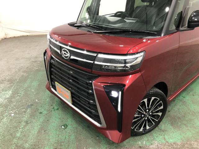 タントカスタムRS 走行1973キロ/シートヒーター/オートライト一年保証・走行距離無制限 走行1973キロ サイドエアバック クリアランスソナー オートマチックハイビーム オートライト LEDヘッドライト ベンチシート シートヒーター 両側電動スライドドア(埼玉県)の中古車