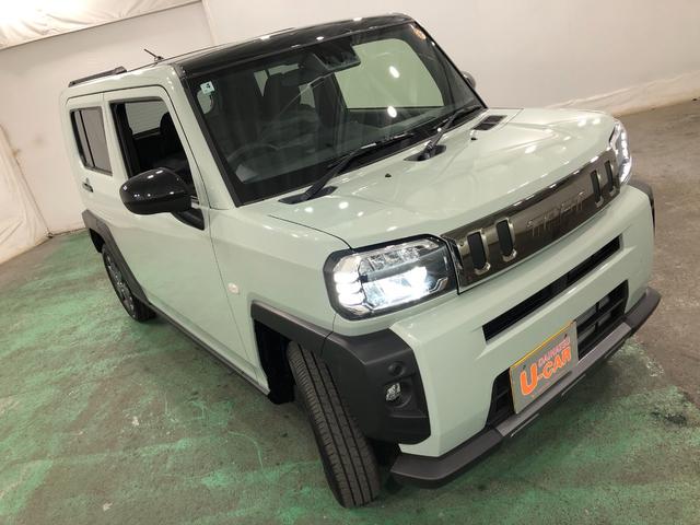 タフトＧ　ダーククロムベンチャー　走行２０２１キロ／純正マット１年保証距離無制限　走行距離２０２１キロ　助手席エアバッグ　サイドエアバッグ　ＬＥＤヘッドランプ　アイドリングストップ　シートヒーター　プッシュボタンスタート　オート格納式ドアミラー　キーフリー（埼玉県）の中古車