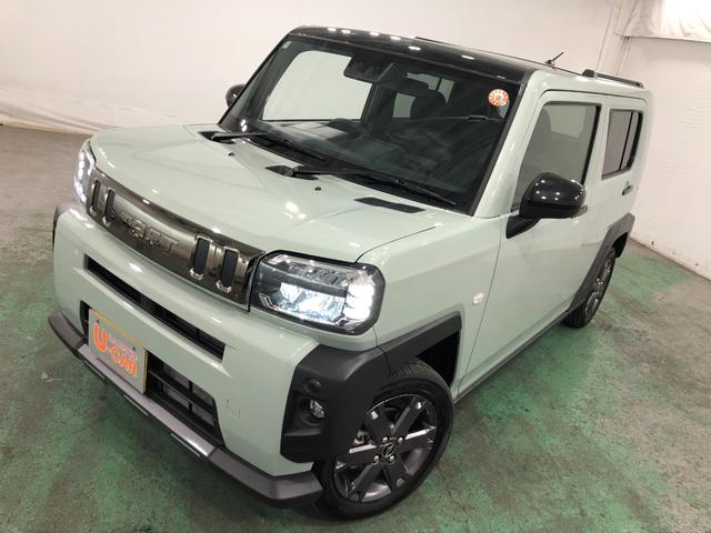 タフトＧ　ダーククロムベンチャー　走行２０２１キロ／純正マット１年保証距離無制限　走行距離２０２１キロ　助手席エアバッグ　サイドエアバッグ　ＬＥＤヘッドランプ　アイドリングストップ　シートヒーター　プッシュボタンスタート　オート格納式ドアミラー　キーフリー（埼玉県）の中古車