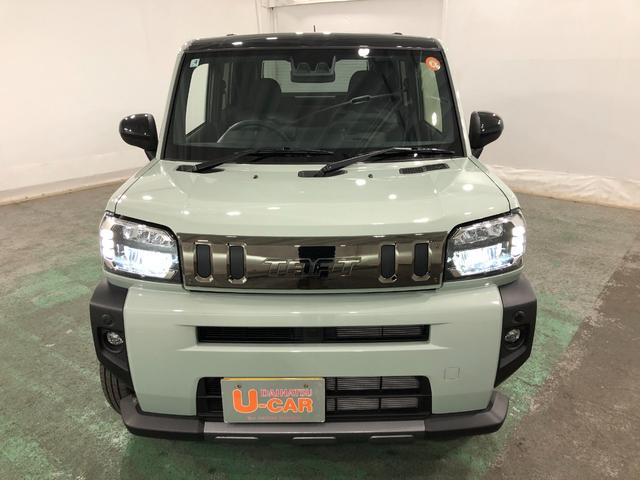 タフトＧ　ダーククロムベンチャー　走行２０２１キロ／純正マット１年保証距離無制限　走行距離２０２１キロ　助手席エアバッグ　サイドエアバッグ　ＬＥＤヘッドランプ　アイドリングストップ　シートヒーター　プッシュボタンスタート　オート格納式ドアミラー　キーフリー（埼玉県）の中古車