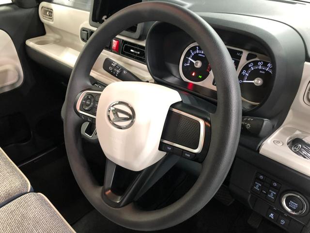 ムーヴキャンバスストライプスG 走行2681キロ/シートヒータ/LEDランプ1年保証距離無制限 走行距離2681キロ 純正マット サイドエアバッグ LEDヘッドランプ アイドリングストップ シートヒーター 両側電動スライドドア オート格納式ドアミラー プッシュボタンスタート(埼玉県)の中古車