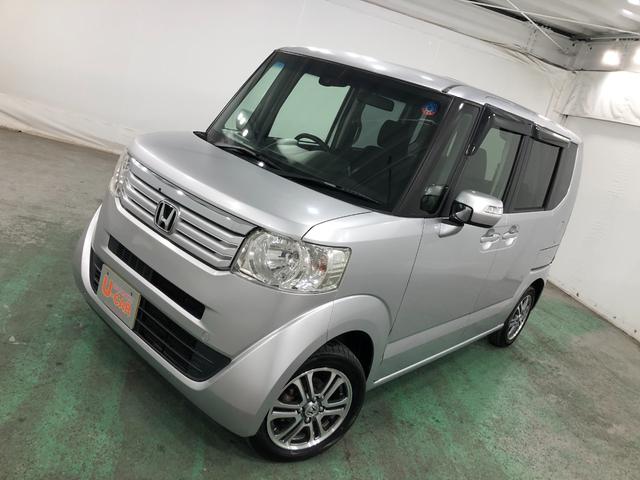 N−BOXG SSパッケージ 走行63003キロ/車検整備付/ナビ一年保証・走行距離無制限 走行63003キロ フルセグナビ バックカメラ ETC ベンチシート 両側電動スライドドア(埼玉県)の中古車