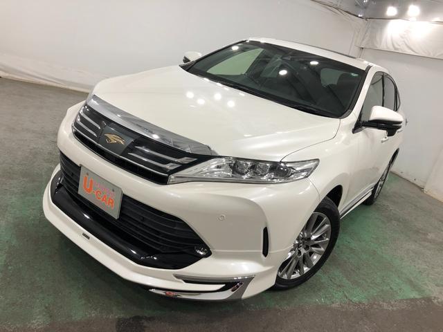 ハリアープレミアム 走行72629キロ/サンルーフ/モデリスタエアロ一年保証・走行距離無制限 走行72629キロ フルセグナビ ETC ブルートゥース バックカメラ ドラレコ クリアランスソナー オートライト LEDヘッドライト オートマチックハイビーム(埼玉県)の中古車