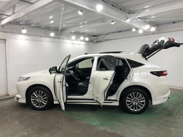 ハリアープレミアム 走行72629キロ/サンルーフ/モデリスタエアロ一年保証・走行距離無制限 走行72629キロ フルセグナビ ETC ブルートゥース バックカメラ ドラレコ クリアランスソナー オートライト LEDヘッドライト オートマチックハイビーム(埼玉県)の中古車