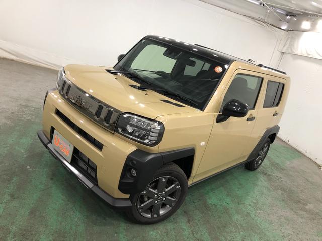 タフトＧ　ダーククロムベンチャー　走行６キロ／シートヒーター一年保証・走行距離無制限　走行６キロ　サイドエアバック　クリアランスソナー　オートライト　ＬＥＤヘッドライト　シートヒーター　アイドリングストップ（埼玉県）の中古車