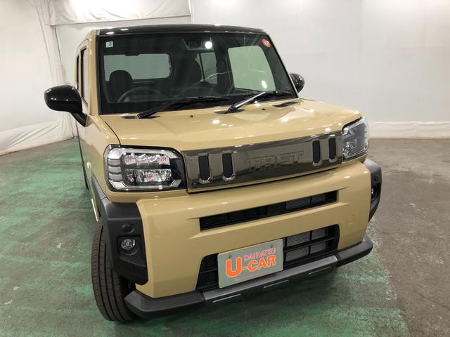 タフトＧ　ダーククロムベンチャー　走行６キロ／シートヒーター一年保証・走行距離無制限　走行６キロ　サイドエアバック　クリアランスソナー　オートライト　ＬＥＤヘッドライト　シートヒーター　アイドリングストップ（埼玉県）の中古車