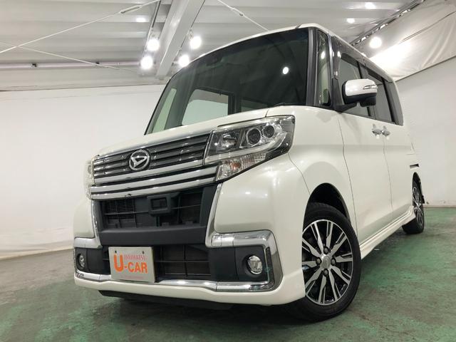 タントカスタムX トップエディションSAII 雹害/ナビ/Bカメラ1年保証距離無制限 走行距離60564キロ フルセグナビ バックカメラ ブルートゥース 純正マット LEDヘッドランプ アイドリングストップ 片側電動スライドドア オート格納式ドアミラー キーフリー(埼玉県)の中古車