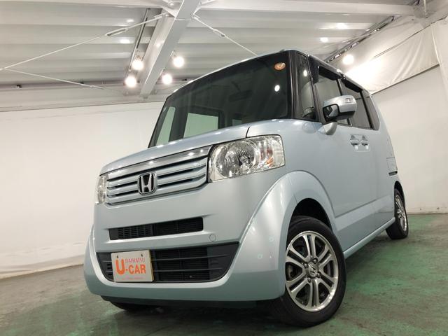 Ｎ−ＢＯＸ＋Ｇ・Ｌパッケージ　車検整備付／走行４５８１８キロ／ナビ１年保証距離無制限　走行距離４５８１８キロ　純正ナビ　バックカメラ　純正マット　オートライト　ＨＩＤヘッドランプ　片側電動スライドドア　プッシュボタンスタート　電動格納式ドアミラー（埼玉県）の中古車