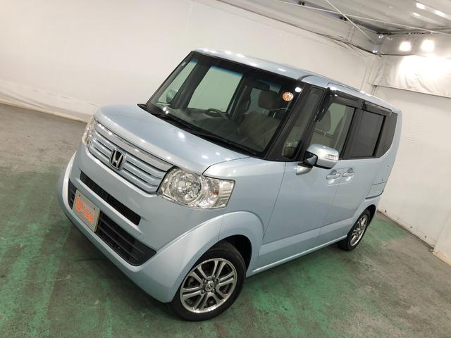 Ｎ−ＢＯＸ＋Ｇ・Ｌパッケージ　車検整備付／走行４５８１８キロ／ナビ１年保証距離無制限　走行距離４５８１８キロ　純正ナビ　バックカメラ　純正マット　オートライト　ＨＩＤヘッドランプ　片側電動スライドドア　プッシュボタンスタート　電動格納式ドアミラー（埼玉県）の中古車