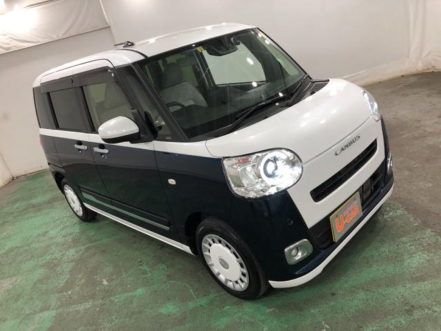 ムーヴキャンバスストライプスG 純正フルセグナビ 前後ドラレコ バックカメラ純正フルセグナビ バックカメラ ドラレコ ブルートゥース サイドエアバック オートライト LEDヘッドライト シートヒーター 両側電動スライドドア 一年保証・走行距離無制限 走行17324キロ(埼玉県)の中古車