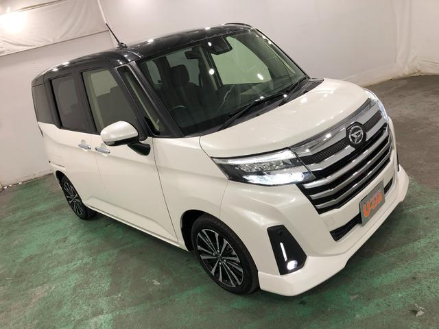 トールカスタムG ターボ 走行29050キロ/LEDヘッドランプ1年保証距離無制限 走行距離29050キロ 純正マット LEDヘッドランプ アイドリングストップ 両側電動スライドドア プッシュボタンスタート オート格納式ドアミラー 電動格納式ドアミラー キーフリー(埼玉県)の中古車