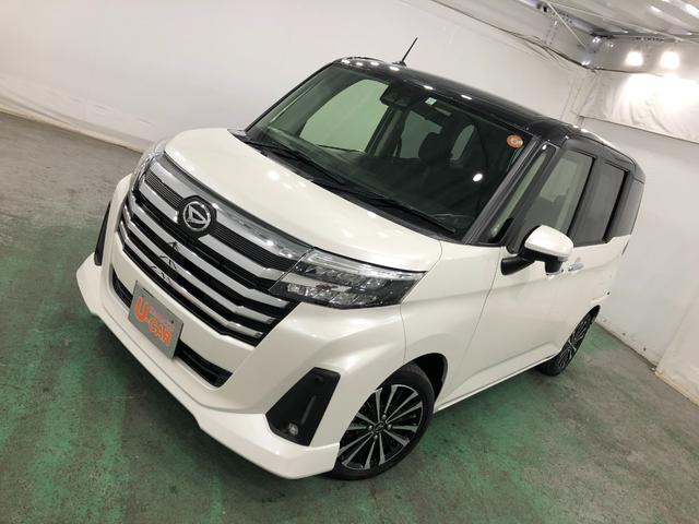 トールカスタムG ターボ 走行29050キロ/LEDヘッドランプ1年保証距離無制限 走行距離29050キロ 純正マット LEDヘッドランプ アイドリングストップ 両側電動スライドドア プッシュボタンスタート オート格納式ドアミラー 電動格納式ドアミラー キーフリー(埼玉県)の中古車