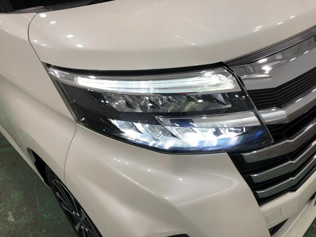 トールカスタムG ターボ 走行29050キロ/LEDヘッドランプ1年保証距離無制限 走行距離29050キロ 純正マット LEDヘッドランプ アイドリングストップ 両側電動スライドドア プッシュボタンスタート オート格納式ドアミラー 電動格納式ドアミラー キーフリー(埼玉県)の中古車