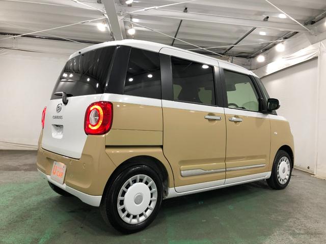 ムーヴキャンバスストライプスG 社外新品フルセグナビ バックモニターフルセグナビ バックカメラ ブルートゥース 純正マット サイドエアバッグ LEDヘッドランプ アイドリングストップ シートヒーター 両側電動スライドドア 1年保証距離無制限 走行距離5145キロ(埼玉県)の中古車