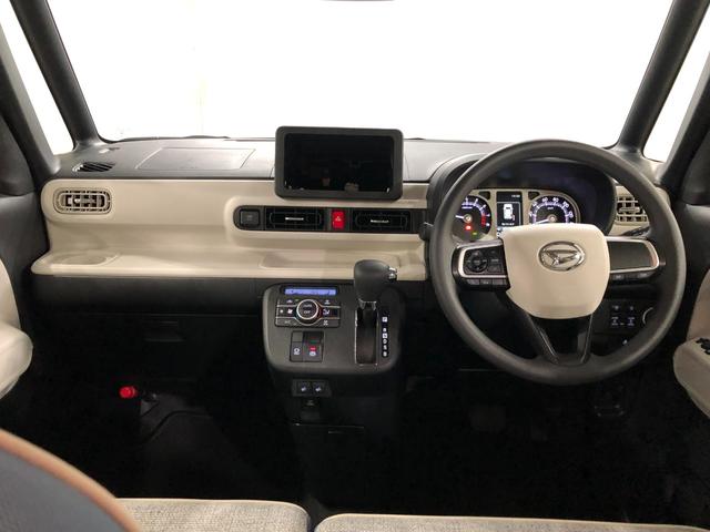 ムーヴキャンバスストライプスＧ　走行２３５８キロ／シートヒーター／ＬＥＤ１年保証距離無制限　走行距離２３５８キロ　ＵＳＢソケット　マット　サイドエアバッグ　ＬＥＤヘッドランプ　アイドリングストップ　シートヒーター　両側電動スライドドア　オート格納式ドアミラー　キーフリー（埼玉県）の中古車