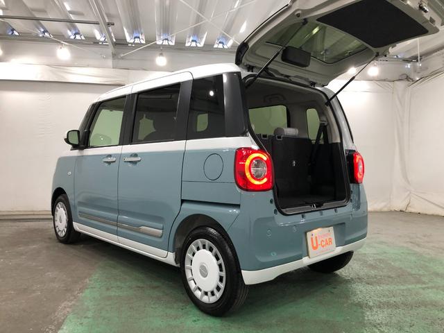 ムーヴキャンバスストライプスＧ　走行２３５８キロ／シートヒーター／ＬＥＤ１年保証距離無制限　走行距離２３５８キロ　ＵＳＢソケット　マット　サイドエアバッグ　ＬＥＤヘッドランプ　アイドリングストップ　シートヒーター　両側電動スライドドア　オート格納式ドアミラー　キーフリー（埼玉県）の中古車