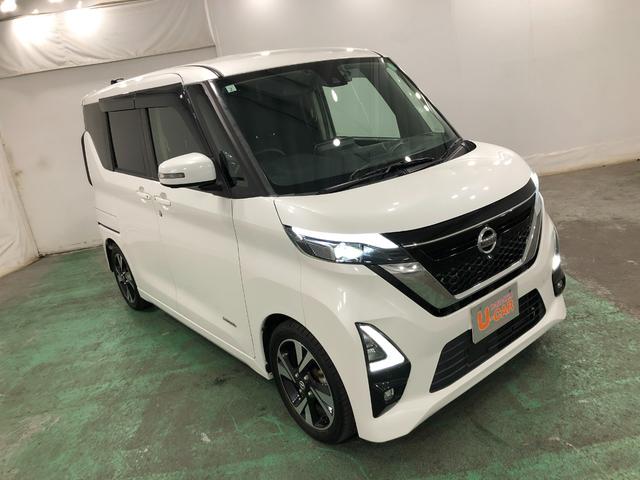 ルークスハイウェイスター　Ｇターボ　軽雹害／フルセグナビ／ドラレコ１年保証距離無制限　走行距離４６５３９キロ　フルセグナビ　全周囲カメラ　ドラレコ　純正マット　サイドエアバッグ　ＬＥＤヘッドランプ　両側電動スライドドア　プッシュボタンスタート　オート格納式ドアミラー（埼玉県）の中古車