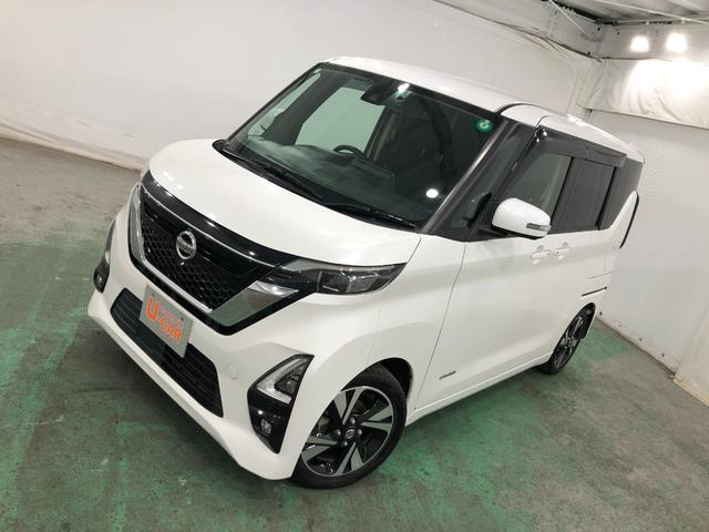 ルークスハイウェイスター　Ｇターボ　軽雹害／フルセグナビ／ドラレコ１年保証距離無制限　走行距離４６５３９キロ　フルセグナビ　全周囲カメラ　ドラレコ　純正マット　サイドエアバッグ　ＬＥＤヘッドランプ　両側電動スライドドア　プッシュボタンスタート　オート格納式ドアミラー（埼玉県）の中古車