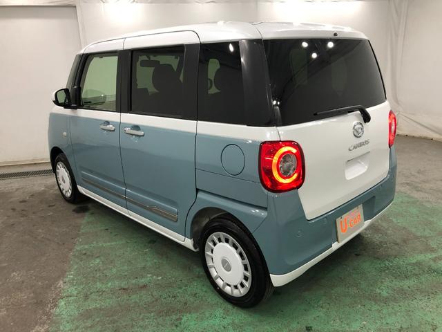 ムーヴキャンバスストライプスＧ　走行３６７４キロ／ＬＥＤヘッドランプ／マット１年保証距離無制限　走行距離３６７４キロ　純正マット　サイドエアバッグ　ＬＥＤヘッドランプ　アイドリングストップ　シートヒーター　両側電動スライドドア　プッシュボタンスタート　オート格納式ドアミラー（埼玉県）の中古車