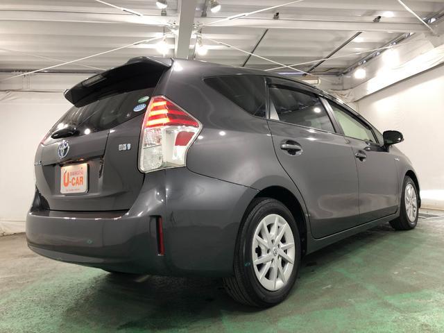 プリウスアルファG 雹害/走行66559キロ/フルセグナビ/ドラレコ1年保証距離無制限 走行距離66559キロ フルセグナビ バックカメラ ブルートゥース ドラレコ 純正マット サイドエアバッグ LEDヘッドランプ(埼玉県)の中古車