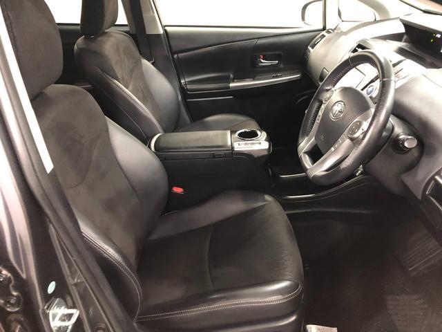 プリウスアルファG 雹害/走行66559キロ/フルセグナビ/ドラレコ1年保証距離無制限 走行距離66559キロ フルセグナビ バックカメラ ブルートゥース ドラレコ 純正マット サイドエアバッグ LEDヘッドランプ(埼玉県)の中古車