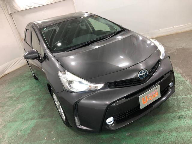 プリウスアルファG 雹害/走行66559キロ/フルセグナビ/ドラレコ1年保証距離無制限 走行距離66559キロ フルセグナビ バックカメラ ブルートゥース ドラレコ 純正マット サイドエアバッグ LEDヘッドランプ(埼玉県)の中古車